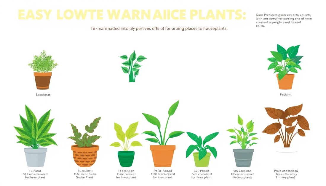 Top 10 Low-Maintenance Plants for Busy Homeowners
