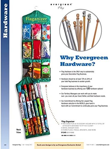 Evergreen Flag 01245 Flag Organizer