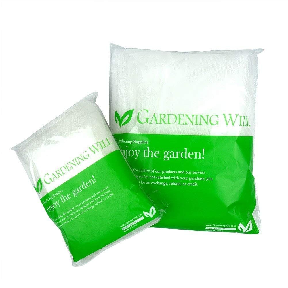 4Ft x 10Ft Mosquito Bug Insect Bird Fine Mesh Net Barrier Hunting Blind Garden Screen Netting for Protect Your Plant Fruits Flower