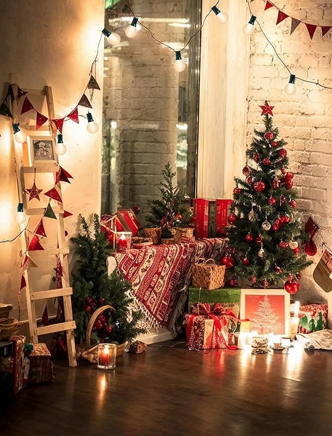 G40 Globe String Lights Outdoor, 25Ft Outdoor Christmas Decoraions Lights with 27 5W Frosted White Lights(2 Spare), Vintage Christmas Light for Garden Party Wedding Backyard Patio, Green Wire