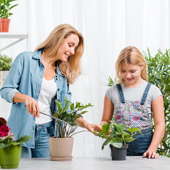 2025 Upgraded Weed Puller Tool,Portable Garden Weed Rake Uprooting Weeding Tool with Handle,4 Tooth Manganese Steel Manual Weeder Remover Tool for Gardening Backyard Farm Planting & Weeding