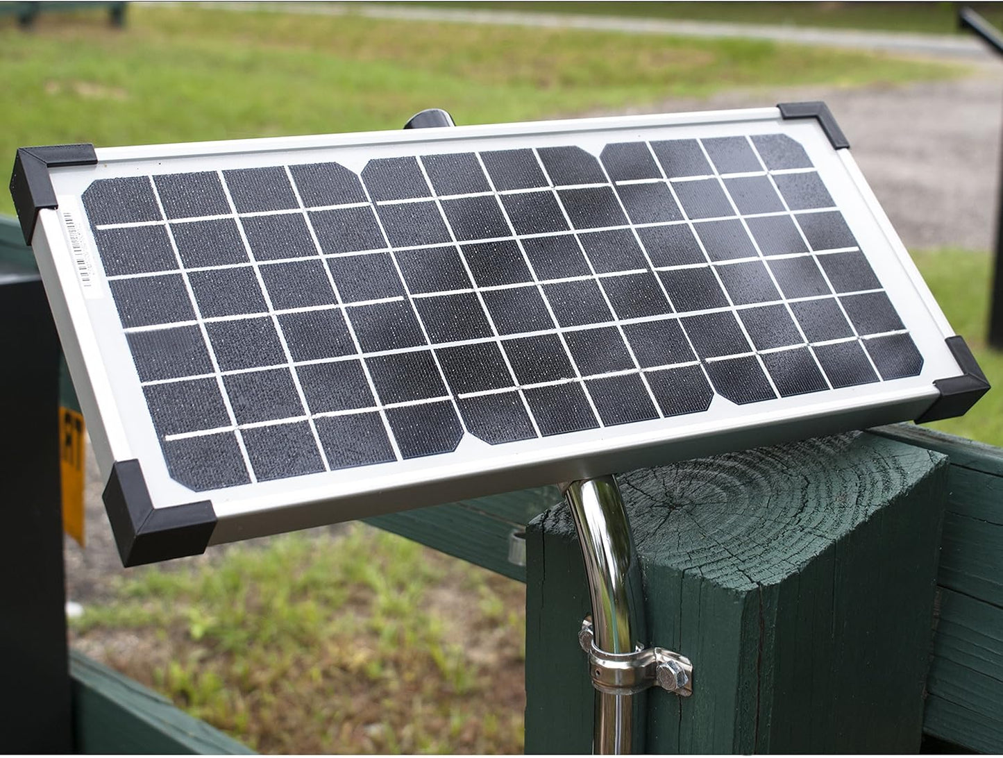 Ghost Controls Heavy-Duty Solar Automatic Gate Opener Kit for Driveway Swing Gates with Long-Range Solar Gate Opener Remote - Model TDS2XP