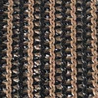 Eden's Decor Straight Flat-Edged Sun Shade Sail Rectangular 17' x 18' Brown UV-Blocking Outdoor Canopy Fabric Cloth Awning for Pergola Patio Garden Backyard Custom Size