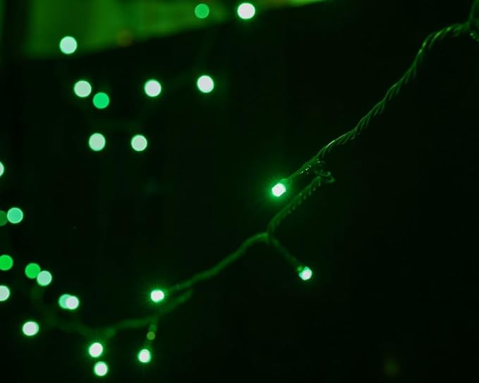 300 LED Halloween Lights, 118FT Waterproof Halloween String Lights, Green Halloween Lights Outdoor with 8 Lighting Modes for Halloween Outdoor Party Yard Garden Decoration(118 Ft | Green, 118 Ft)