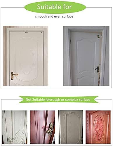 3D Door Wallpaper Self-Adhesive Door Poster - Beach Street - Door Film Photo Wallpaper Premium PVC Waterproof Door Sticker Wall Sticker for Bedroom Living Room Door Decoration Stickers 80 x 200 cm