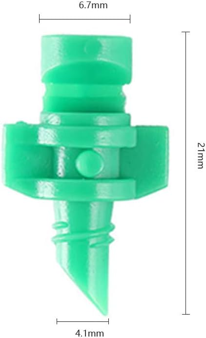 100 Pcs 180 Degree Refraction Atomized Dripper Micro Garden Sprinkler Sprayer Hydroponic Garden Irrigation