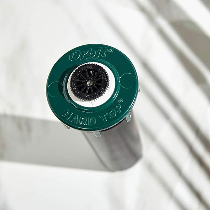 5-Pack Orbit 54501 4" Professional Hard Top Pop-Up Spray Head Sprinkler with 15' Adjustable Pattern Nozzle