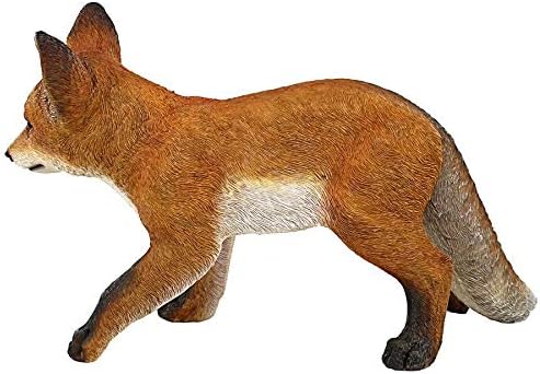 Design Toscano Cavorting Carmine Baby Red Fox Statue