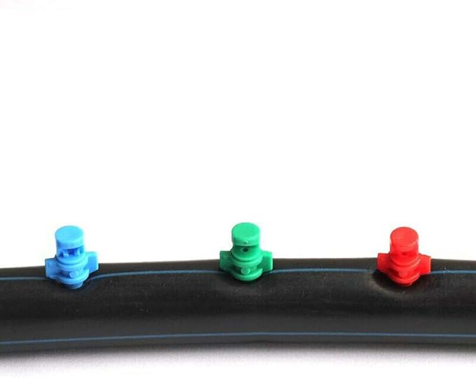 100 Pcs 360 Degree Refraction Atomized Dripper Micro Garden Sprinkler Sprayer Hydroponic Garden Irrigation