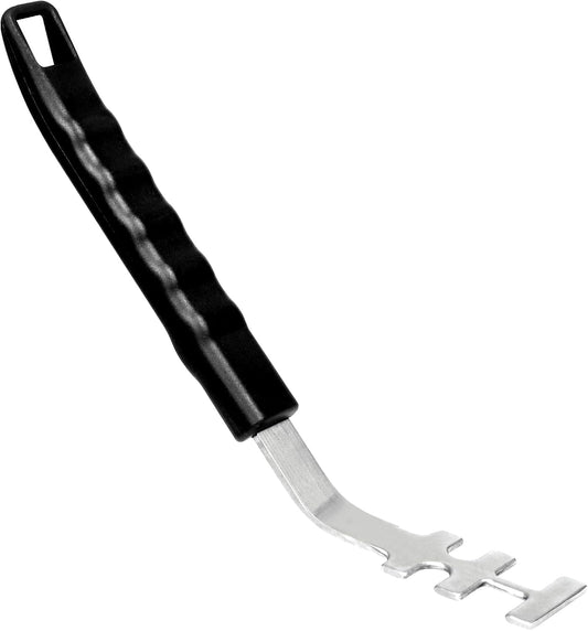 Grill Grate Lifter Stainless Steel Cooking Grate Lifters for Green Egg Parts, Grate Lifter Tool for Charcoal & Gas & Smoke Grills, Green Egg Tools, Kamado Grill, Weber Grill Accessories