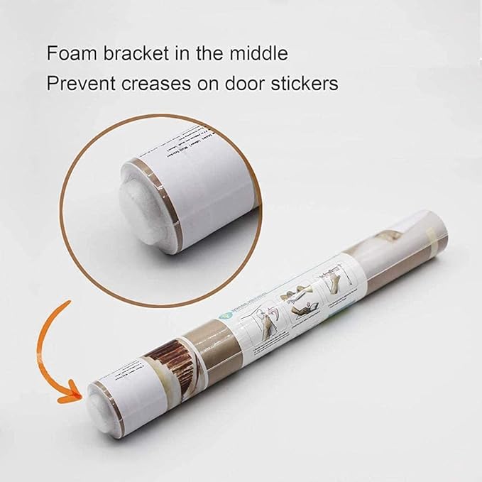 3D Door Stickers Murals - Landscape - Peel and Stick - Waterproof & Washable - Matt Finish - 37.4" x 82.7"