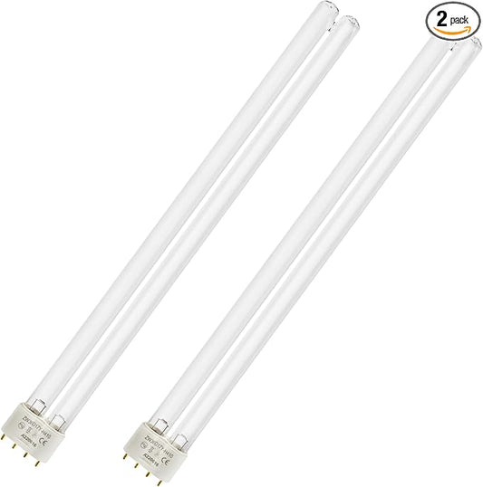 36 Watt UV Bulb Lamp for use with 2G11 (4-pin) Bulb Bases, a Fully Compatible Replacement for Jebao 36W PU-36W Filter(2 pcs)