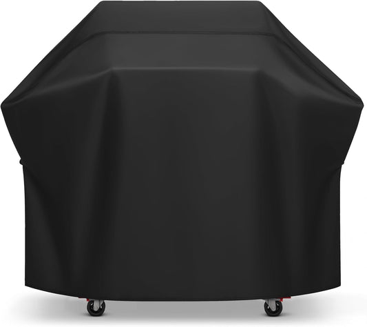65 Inch Grill Cover Waterproof and Fade Resistant Barbecue Gas Grill Covers for Outside, All Weather Protection Compatible with Weber Char Broil Nexgrill and More Grills