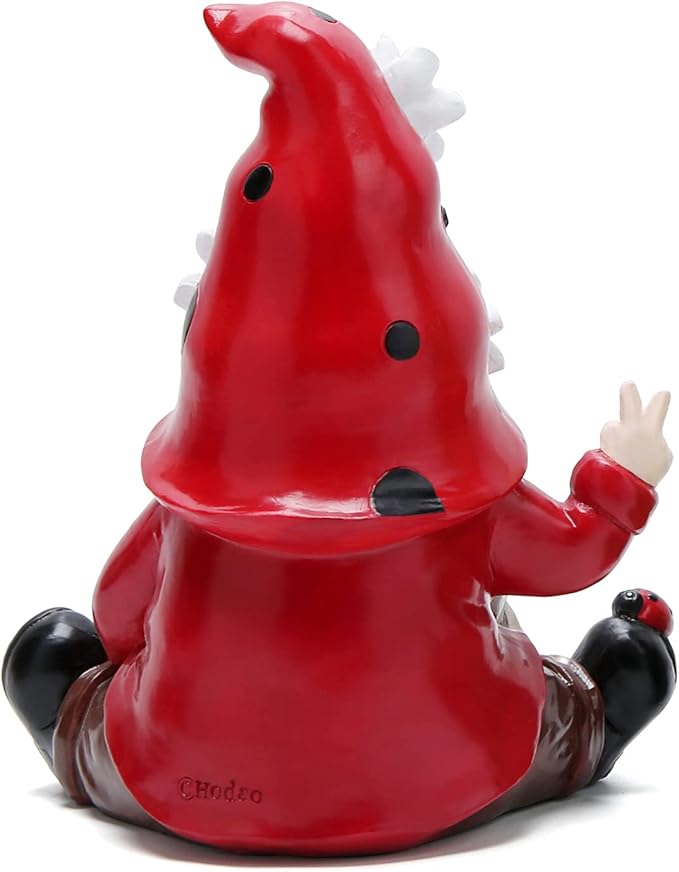 Hodao Ladybug Spring Gnomes Decorations Ladybug Gnomes Ornaments Decor Gifts Summer Gnomes Figurines Ladybug Gnomes for Outdoor Garden Decor Ladybug Birthday Gifts for Mom, Women, Grandma