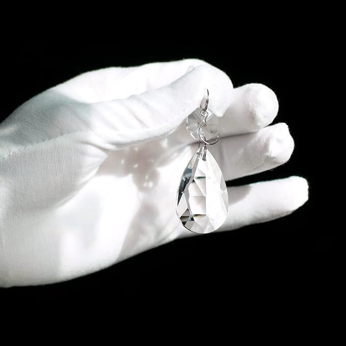 12pcs Crystal Suncatchers, Hanging Crystals Chandelier Prisms for Windows, Rainbow Maker Home Decoration