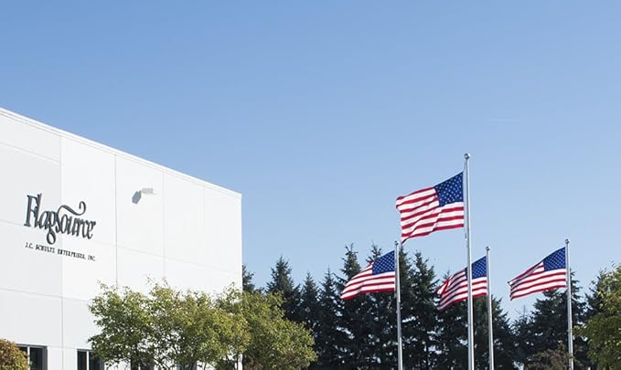 FlagSource U.S. Army Nylon Garden Flag, Made in The USA, 18x12"