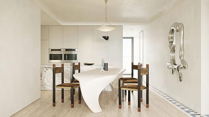 Dimoon 78.7''x15.7'' Cream Skin Peel and Stick Wallpaper Contact Paper Modern Self Adhesive Wall Paper Removable Renter Friendly Textured Solid Color Cabinet Vinyl Roll (78.7''x15.7'',Cream Skin)