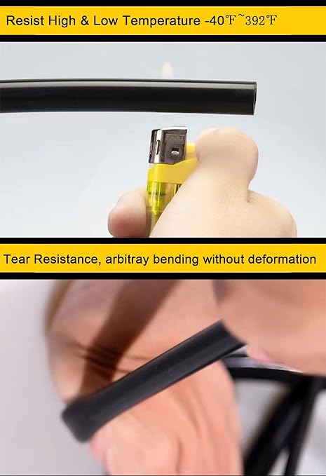 Drip Irrigaition Kits for 1/4" Tubing 32ft, Silicone Hose Drip Irrigation Accessories Compatible Automatic Drip Kit or Watering System Fittings Kit Pack