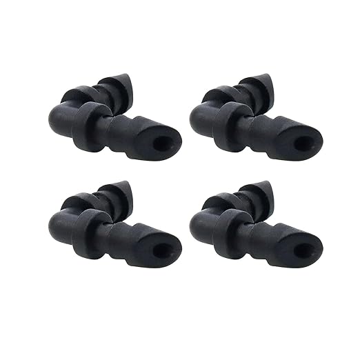 Dnyta 50pcs Drip Irrigation Barb Fittings PVC Drip Irrigation Fittings Fit for 1/4 Inch Irrigation Tubing Drip Line Irrigation Tubing Connector for Plant Drip Or Yard Spray Irrigation