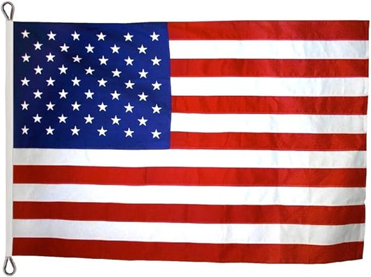 Annin Flagmakers (2410) SolarGuard Nyl-Glo American Flag, Made in USA, 20 x 38 Feet, Nylon