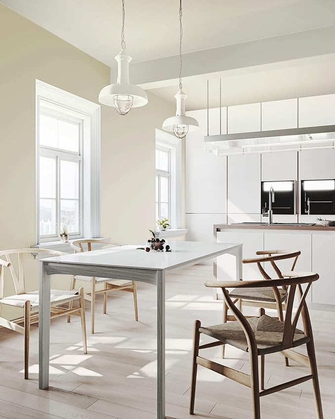 Dimoon 590''x17.7'' White Peel and Stick Wallpaper Contact Paper Modern Self Adhesive Wall Paper Removable Renter Friendly Textured Solid Color Shelf Cabinet Vinyl Roll (590''x17.7'',Cream White)