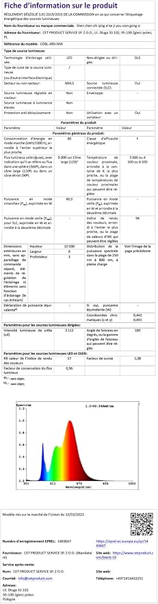 10M/32.8ft 24V COB LED Strip Light Waterproof IP65 Cool White 6000K Uniform Glow 3840LEDs CRI 93+ Flexible LED Tape Lights for DIY Cabinet Bedroom Kitchen Home Decor(No Power Supply)