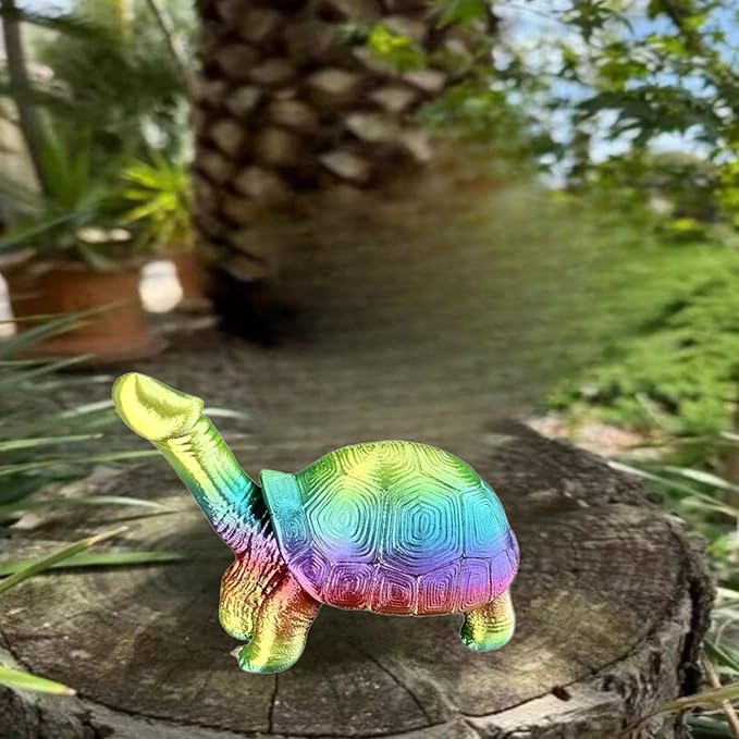Evil Turtle Penis Outdoor Garden Statues, Funny of Tortoise Sculptures Yard Decorations Lawn Ornaments Decor Inappropriate Weird Gifts for Women Housewarming Mother's Day (Tortoise)