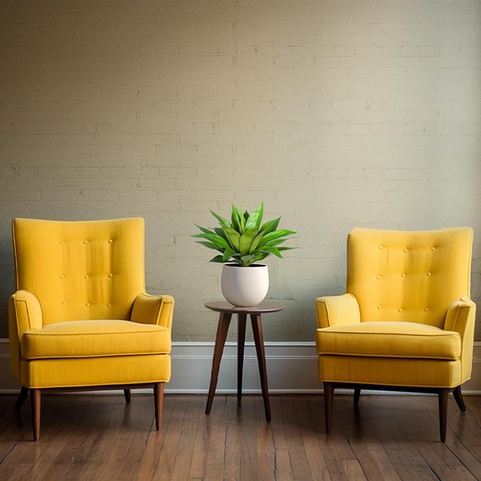 Fake Plants Artificial Agave Plants Indoor, UV Resistant Fake Agave Planters Outdoor Decorating.Artificial Plants for Outdoors Decor(1Pack,22') Spring Decorations for Home