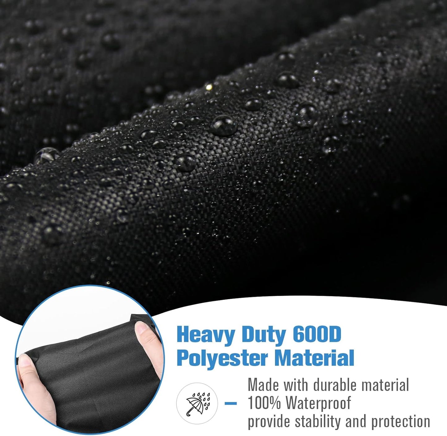 Grill Cover for Monument Portable Propane Gas Grill,Outdoor Waterproof Small Tabletop Grill Cover Heavy Duty Camping Table Top Grill Covers