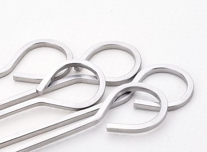 10 inch Barbecue Skewers, HONSHEN Metal BBQ Sticks,12Pack Stainless Steel Square Skewer,Kebob,kabob Sets for Grill Outings Cooking (BBQ Skewers Square 10inch-12p)