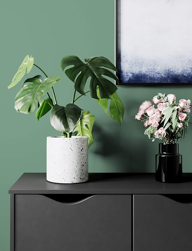 Dimoon 236''x17.7'' Green Peel and Stick Wallpaper Contact Paper Modern Self Adhesive Wall Paper Removable Renter Friendly Textured Solid Color Shelf Cabinet Vinyl Roll (236''x17.7'',Spring Green)