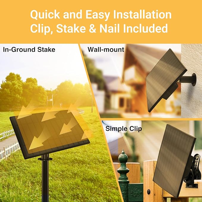 DAYBETTER 25FT Solar String Lights for Outside Waterproof with Remote,12 LED Shatterproof Bulbs Dimmable&Timer, Solar Patio Lights 3 Installation(Clips/Stakes/Nails) for Outdoor Porch Garden Market