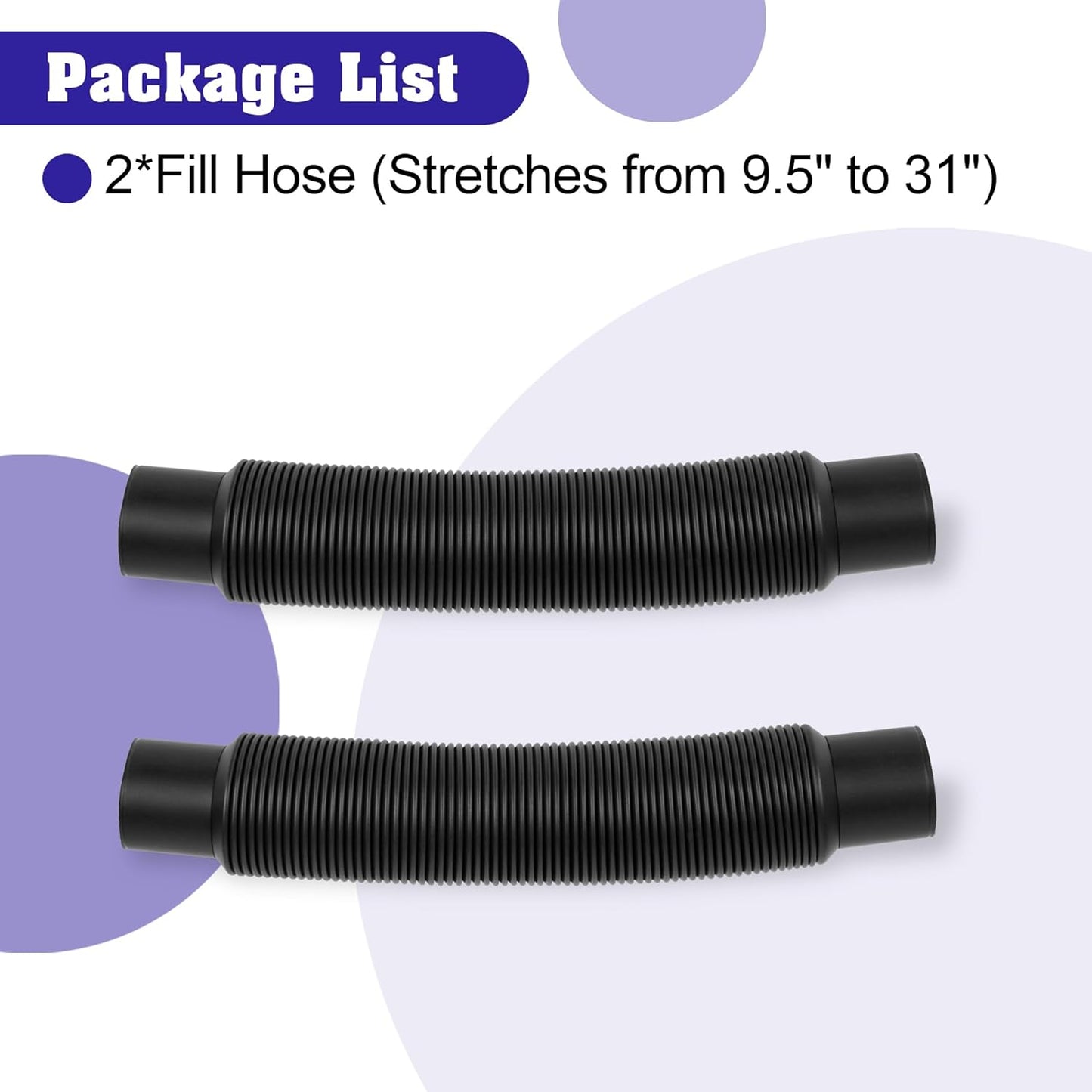 1.25" Diameter Rain Barrel Hose Connector Downspout Diverter Kit Link 2 Rain Water Barrels to Store More Rainwater for Outdoor Home Garden