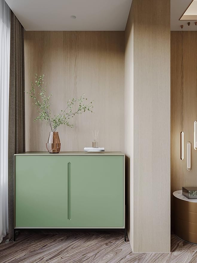 Dimoon 118"x15.7" Peppermint Light Green Peel and Stick Wallpaper Cyan Thicken Waterproof Contact Paper Solid Green Gray Wall Paper Self Adhesive Wallpaper Removable Shelf Drawer Liner Vinyl Roll