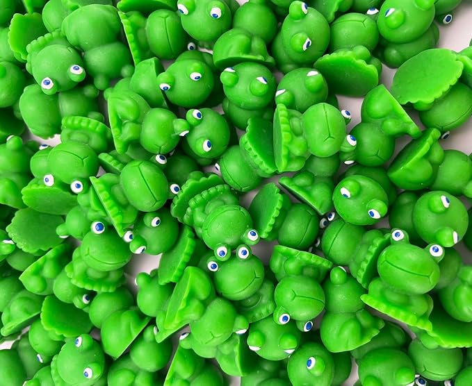 220 Pcs Mini Frog Figurines Miniature Resin Frogs,Mini Frogs Bulk Fairy Garden Moss Landscape Ornaments for Outdoor Decoration,Home Décor