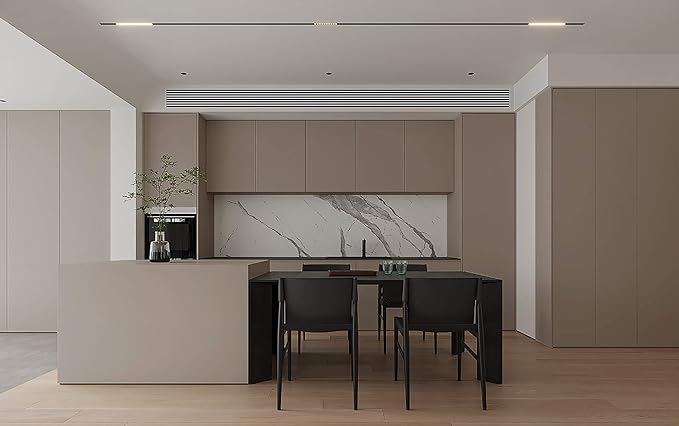 Dimoon 236''x17.7'' Etoupe Peel and Stick Wallpaper Contact Paper Modern Self Adhesive Wall Paper Removable Renter Friendly Textured Solid Color Shelf Cabinet Vinyl Roll (236''x17.7'',Etoupe)