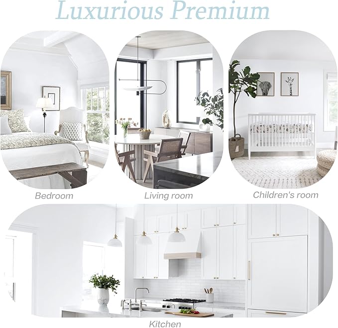 Dimoon 78.7''x17.7'' White Thicken Peel and Stick Wallpaper Contact Paper Modern Self Adhesive Wall Paper Removable Renter Friendly Textured Solid Color Vinyl Roll (78.7''x17.7'',White Thicken)