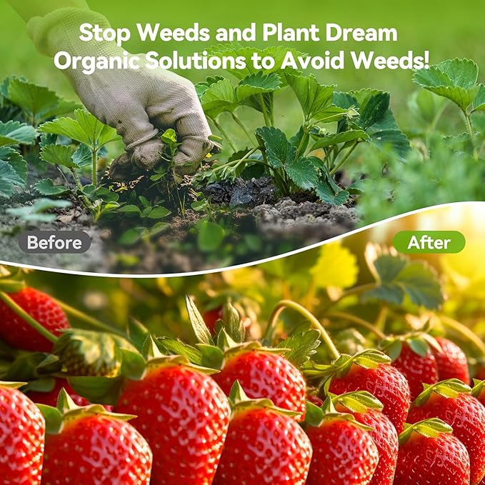 4ftx100ft Weed Barrier Landscape 3.2oz Fabric Heavy Duty, Woven Weed Control Cloth, Woven Geotextile Fabric for Underlayment, Gardening Ground, Commercial Driveway Weed Block Cover Mat