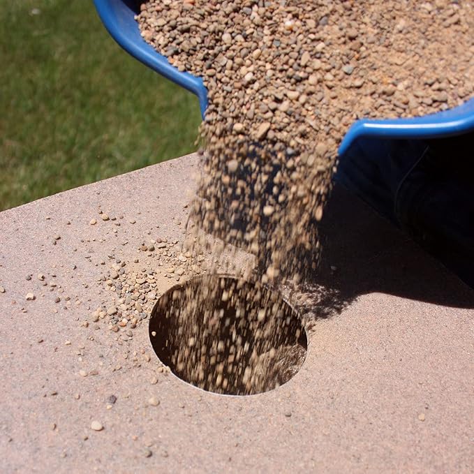 EMSCO Group Guardian Lion Statue – Natural Granite Appearance – Made of Resin – Lightweight – 28” Height