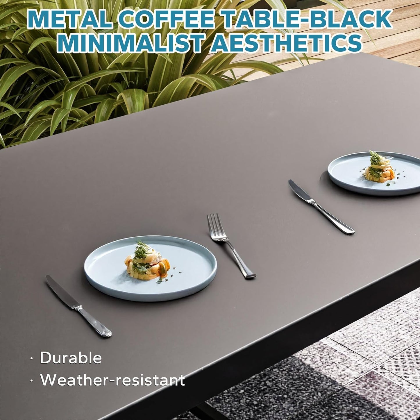 5 Pieces Outdoor Patio Conversation Furniture Set, 4 Pieces Rattan Glider 360 Degree Swivel Rocker Chairs with Removable Cushions, Coffee Table for Porch, Poolside (Beige)