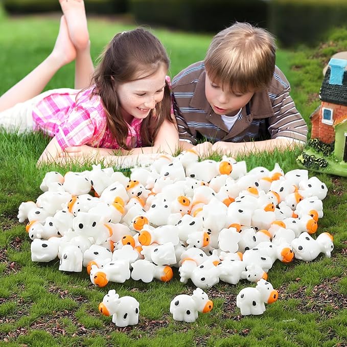 138 Pcs Mini Resin Cows Bulk Animals for Hiding Small Plastic Cows Statues Little Perfect for Forest Figures and More Adorable Landscape Fairy Outdoor Moss Garden DIY Ornament