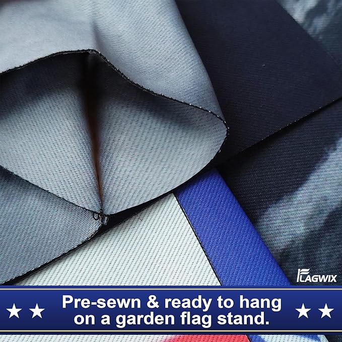 FLAGWIX American Flags - Doberman Pinscher Flag, 4th of July Decorations for Inside, Outside, Garden Flag (11.5" x 17.5") - USA House Garden Flags Premium Polyester, Decorative Outdoor Flags