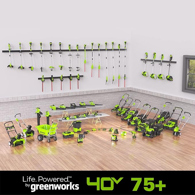 Greenworks 40V 12" Cordless String Trimmer, 2.0Ah Battery and Charger Included