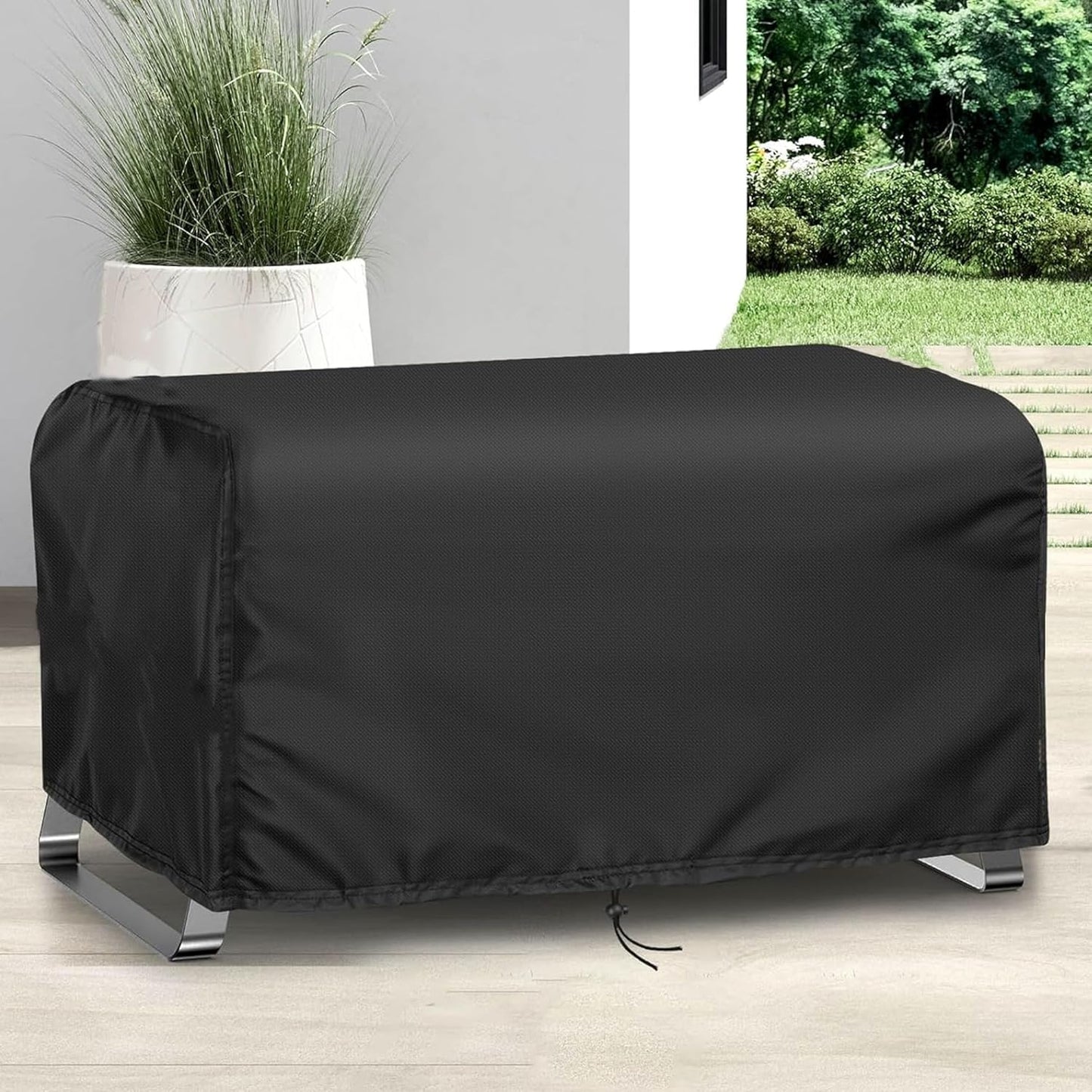 Grill Cover Fits for NXR 3 Burner Portable Gas Grill, 600D Heavy Duty 25'' Outdoor BBQ Cover for Nexgrill 820-0007GE Tabletop Gas Grill, 25" L x 18" W x 15" H