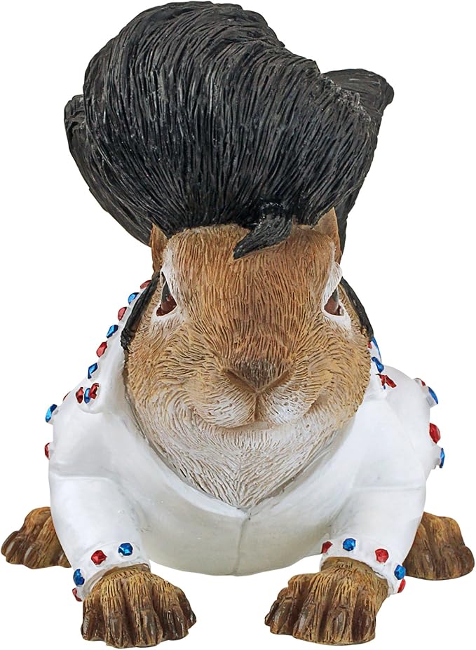 Design Toscano Elmer the Rock and Roll Squirrel Garden Statue