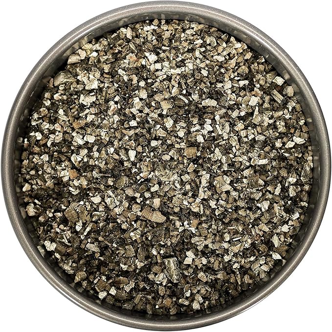 Horticultural Organic Vermiculite by GARDENERA - Medium Grade - Natural Soil Additive for Potted Plants, Orchids, Hydroponics, Terrariums (2 Quart)