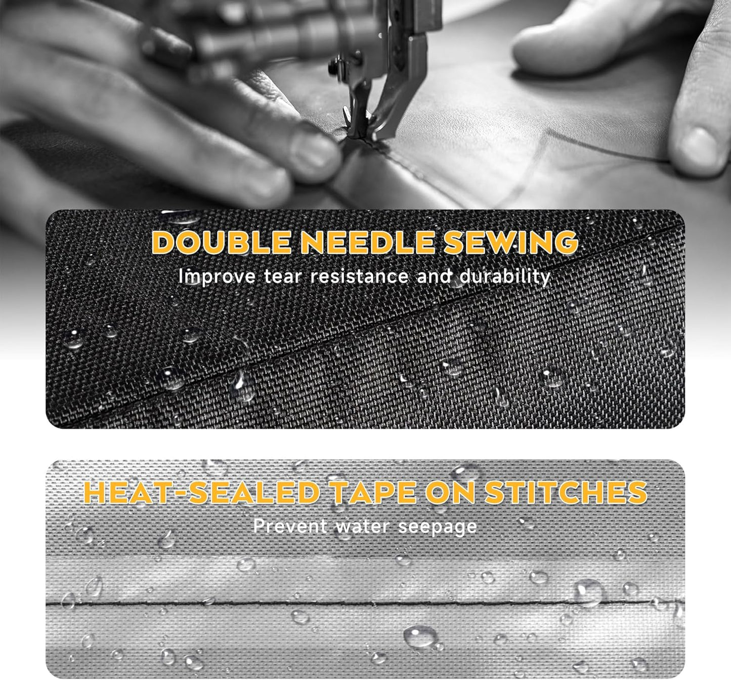 Grill Cover for VEVOR Commercial Electric Griddle, Heavy-Duty 600D Tabletop BBQ Cover for VEVOR 22" Electric Flat Top Grill