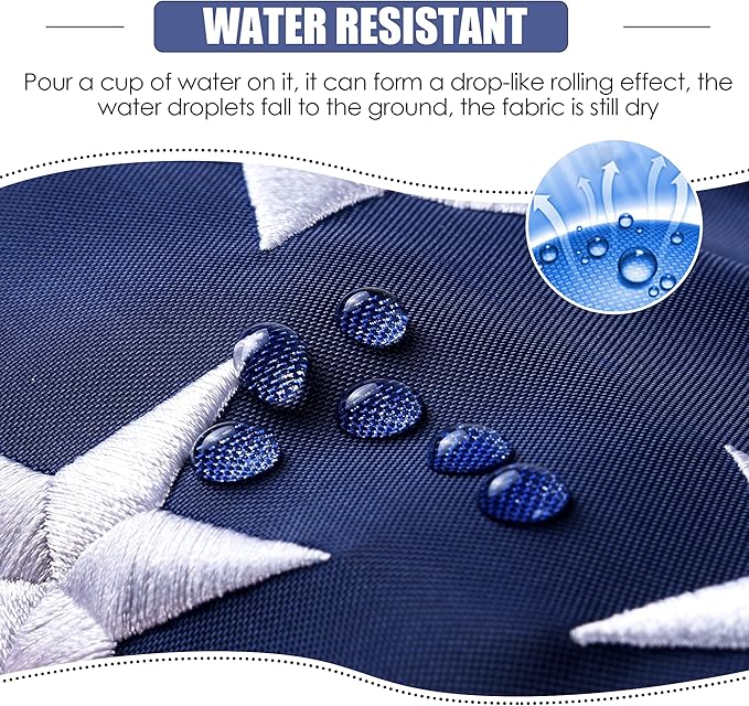 American Flag 4x6 Ft, USA US Flags Outdoor, Heavy Duty Durable, Embroidered Stars, Sewn Stripes and Brass Grommets