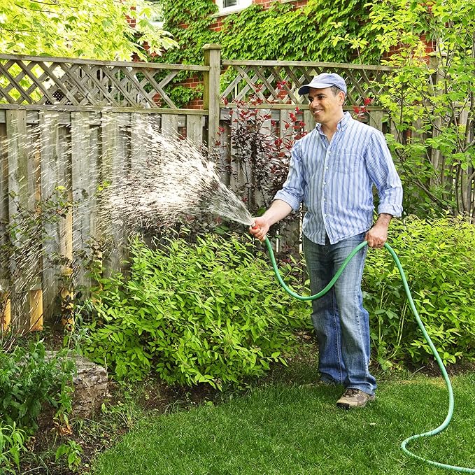 3/8" x 1/2" Braided Clear Plastic PVC Tubing 10ft High Pressure Flexible Reinforced Vinyl Tube, [for Garden Irrigation, Water Hose, Fish Tank, Water Transfer] - 9.5x12.7mm